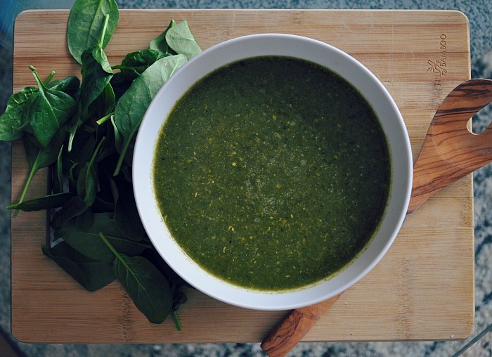 Cleansing Mung Bean Spinach Soup Recipe