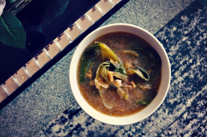 Simple 7 Ingredient Bok Choy Soup